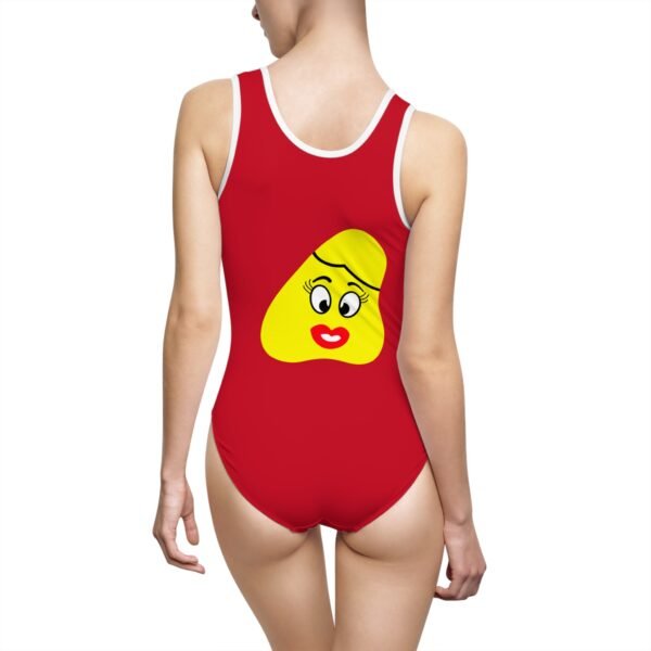 Yellow Been Women's Classic One-Piece Swimsuit (AOP) - Image 2