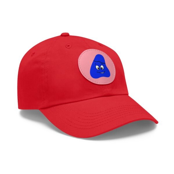 Blue Been Dad Hat with Leather Patch (Round) - Image 30