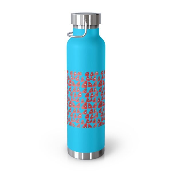 Red Been Copper Vacuum Insulated Bottle, 22oz - Image 27