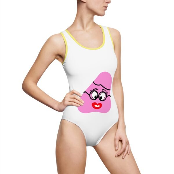 Pink Been Women's Classic One-Piece Swimsuit (AOP) - Image 17