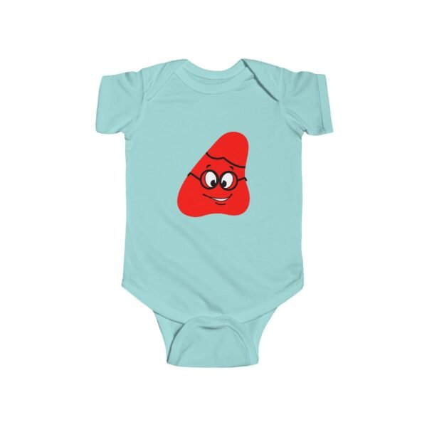 Red Been Infant Fine Jersey Bodysuit - Image 40