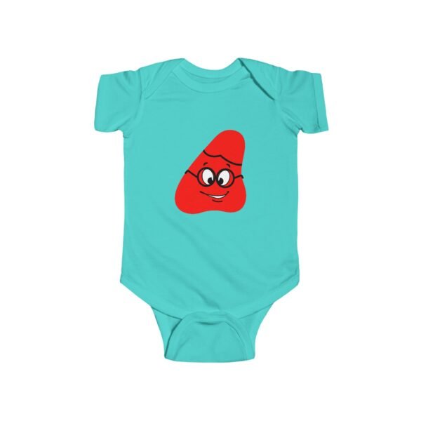 Red Been Infant Fine Jersey Bodysuit - Image 43