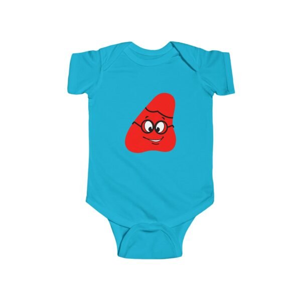 Red Been Infant Fine Jersey Bodysuit - Image 46