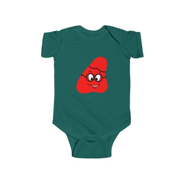 Red Been Infant Fine Jersey Bodysuit - Image 49
