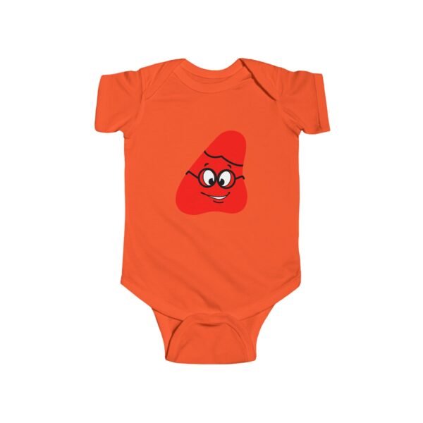Red Been Infant Fine Jersey Bodysuit - Image 10
