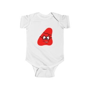 Red Been Infant Fine Jersey Bodysuit