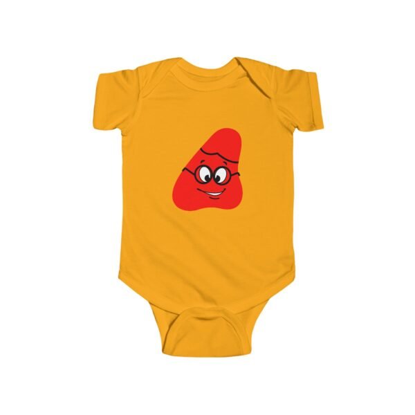 Red Been Infant Fine Jersey Bodysuit - Image 16