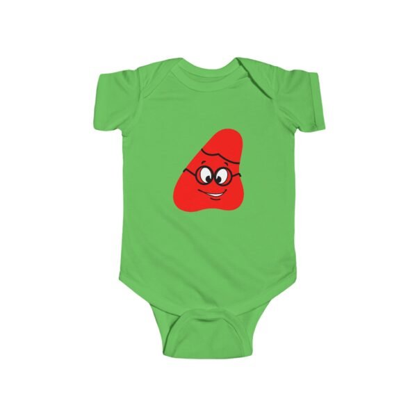 Red Been Infant Fine Jersey Bodysuit - Image 31