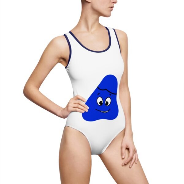 Blue Been Women's Classic One-Piece Swimsuit (AOP) - Image 25