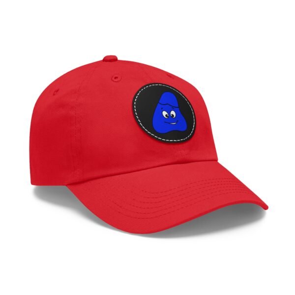 Blue Been Dad Hat with Leather Patch (Round) - Image 18