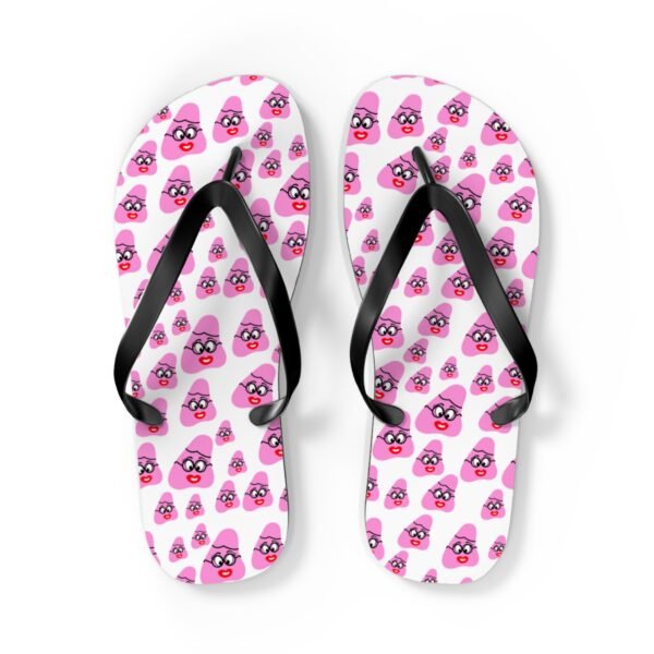 Pink Been Flip Flops - Image 9