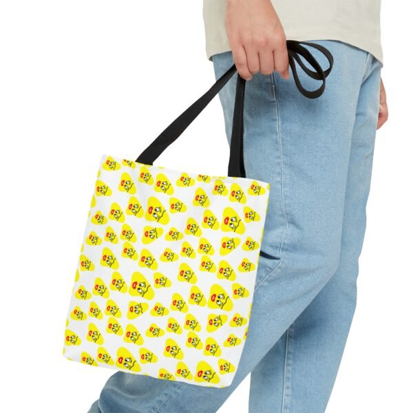 Yellow Been Tote Bag (AOP) - Image 12