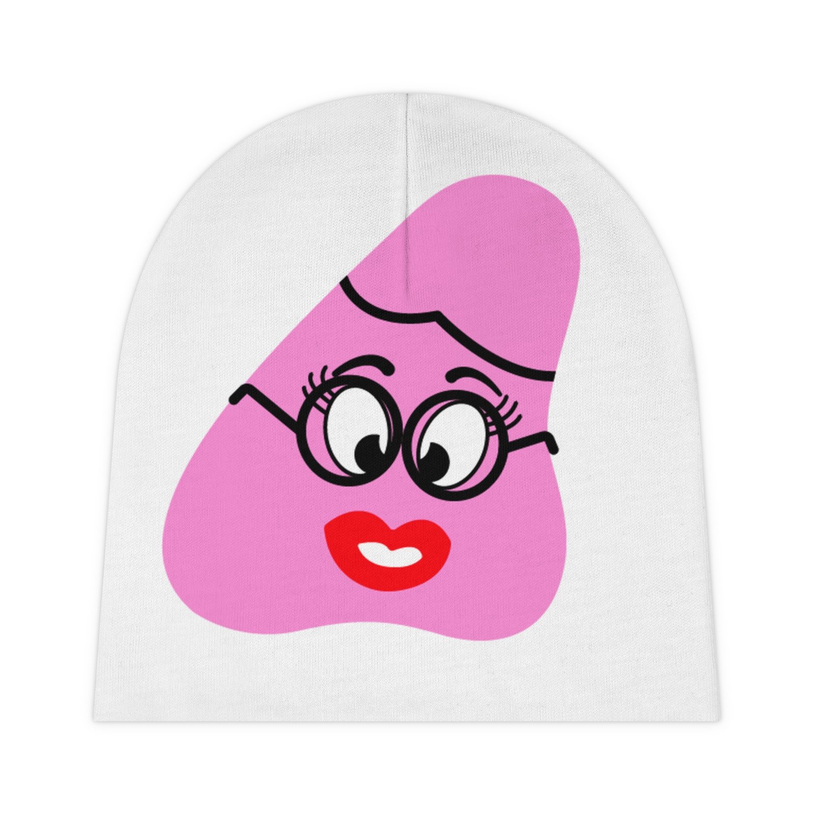 Pink Been (1)Baby Beanie (AOP) - Image 2