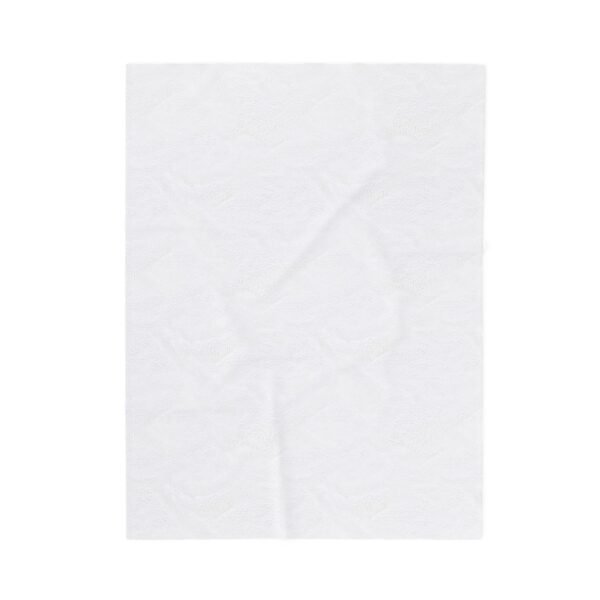 Red Been Velveteen Plush Blanket - Image 2