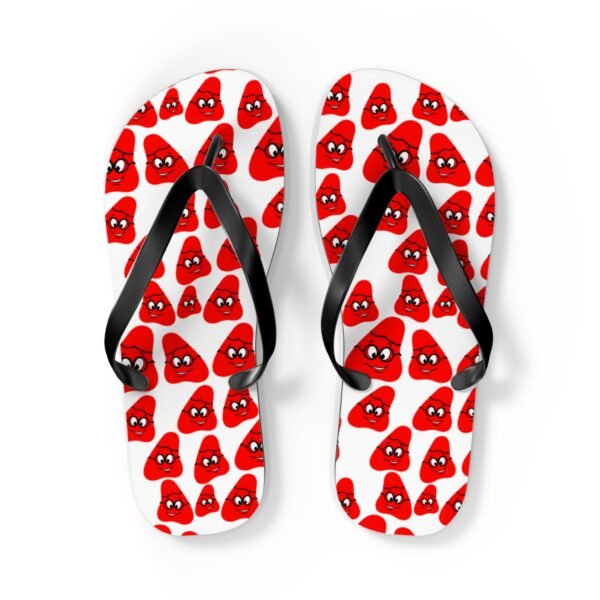 Red Been Flip Flops - Image 9