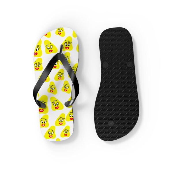 Yellow Been Flip Flops - Image 2
