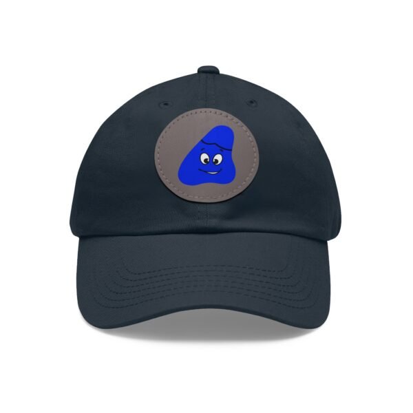 Blue Been Dad Hat with Leather Patch (Round) - Image 53