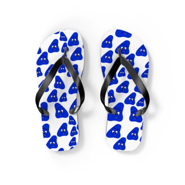 Blue Been Flip Flops