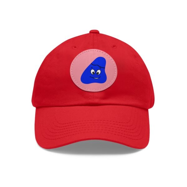 Blue Been Dad Hat with Leather Patch (Round) - Image 29