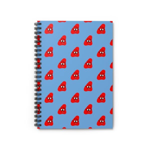 Red Been Spiral Notebook - Ruled Line