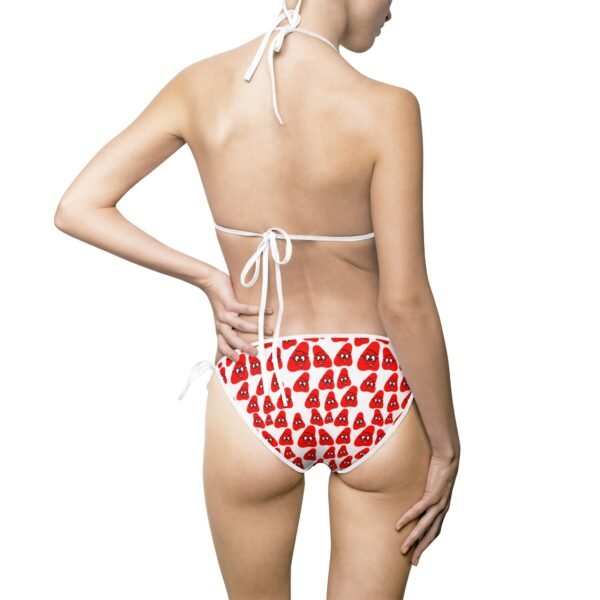 Red Been Women's Bikini Swimsuit (AOP) - Image 3