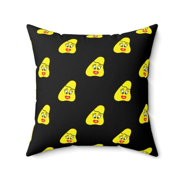 Yellow Been Spun Polyester Square Pillow - Image 10