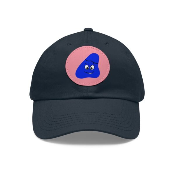 Blue Been Dad Hat with Leather Patch (Round) - Image 61