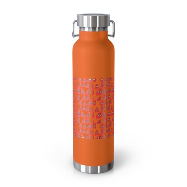 Red Been Copper Vacuum Insulated Bottle, 22oz - Image 20
