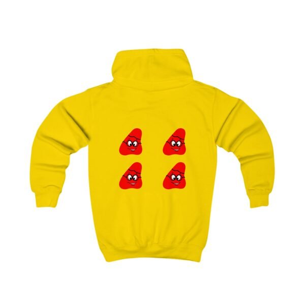Red Been Kids Hoodie - Image 4