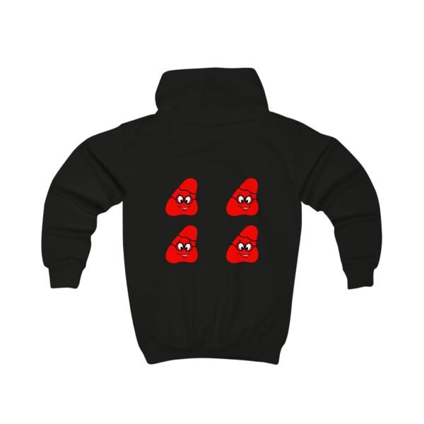 Red Been Kids Hoodie - Image 8