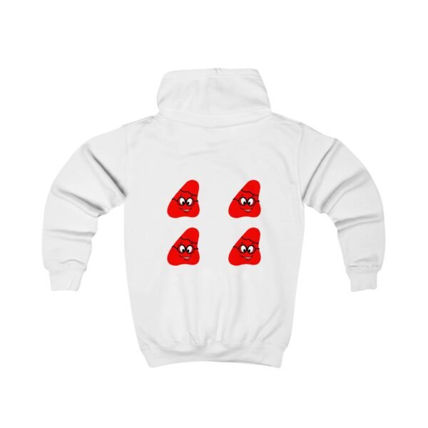 Red Been Kids Hoodie - Image 2