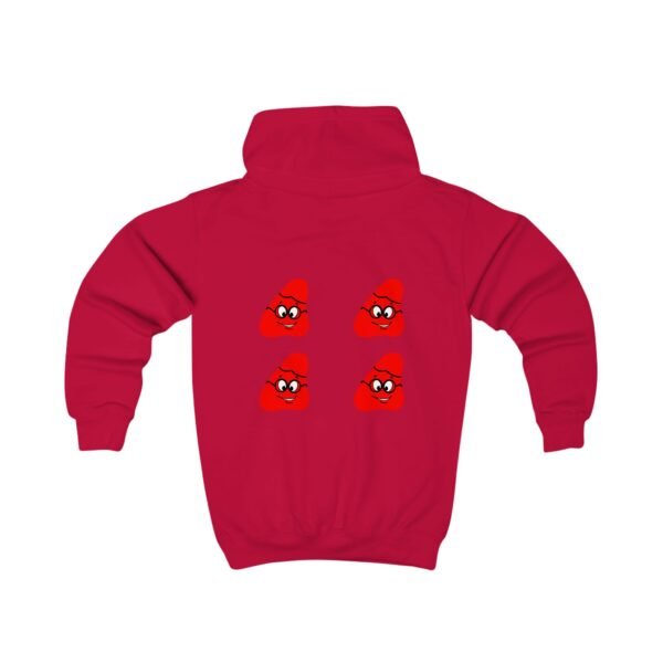 Red Been Kids Hoodie - Image 22