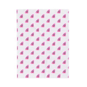 Pink Been Velveteen Plush Blanket