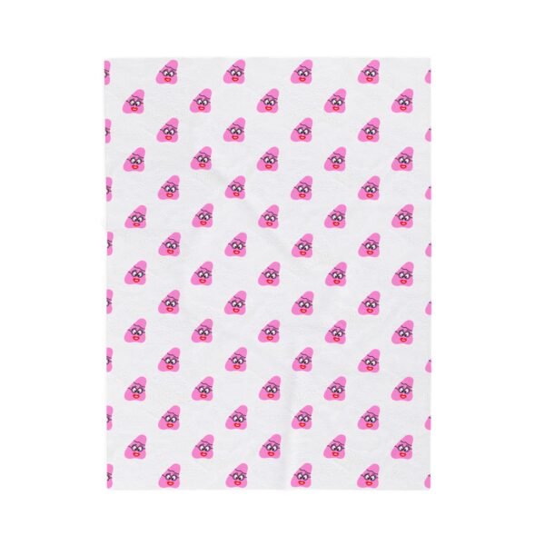 Pink Been Velveteen Plush Blanket