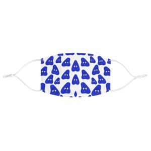 Blue Been Fabric Face Mask