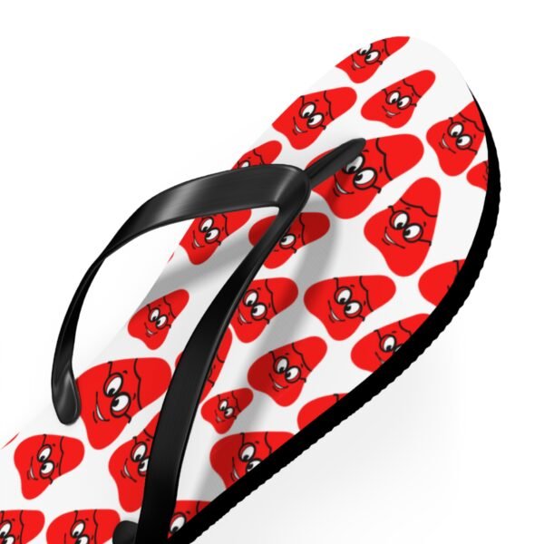 Red Been Flip Flops - Image 11
