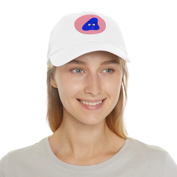 Blue Been Dad Hat with Leather Patch (Round) - Image 16