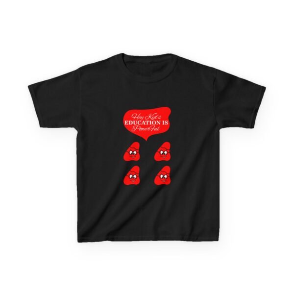 Red Been (4) Kids Heavy Cotton™ Tee - Image 5