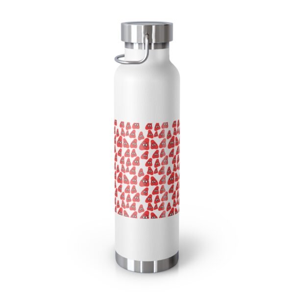 Red Been Copper Vacuum Insulated Bottle, 22oz - Image 3