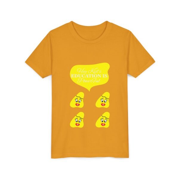 Yellow Been (4) Youth Short Sleeve Tee - Image 15