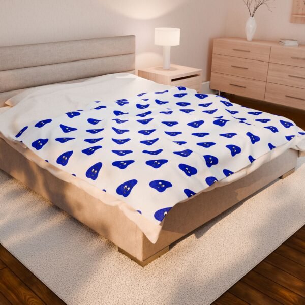 Blue Been Velveteen Plush Blanket - Image 12
