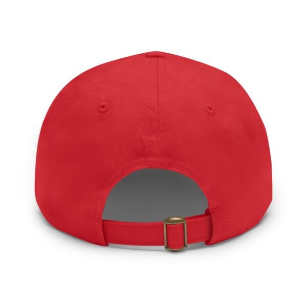 Blue Been Dad Hat with Leather Patch (Round) - Image 19