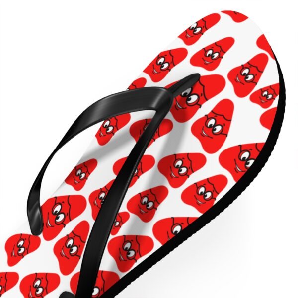 Red Been Flip Flops - Image 15