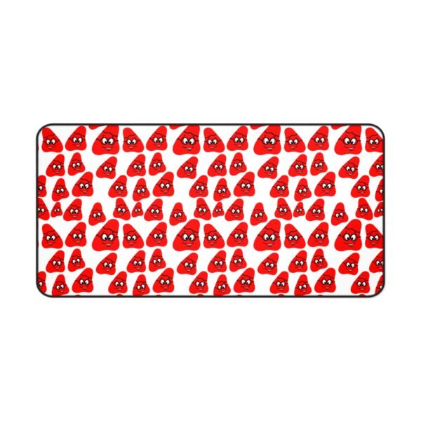 Red Been Desk Mat - Image 9