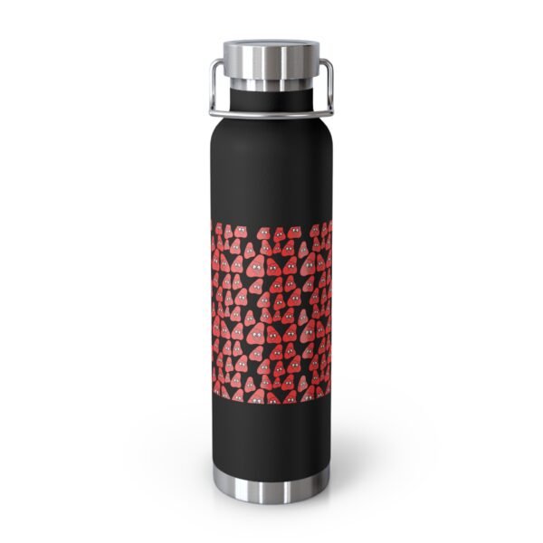 Red Been Copper Vacuum Insulated Bottle, 22oz - Image 13