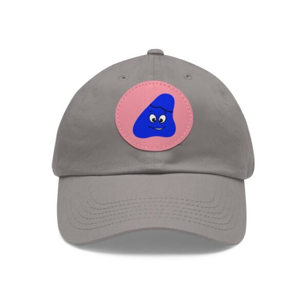 Blue Been Dad Hat with Leather Patch (Round) - Image 93