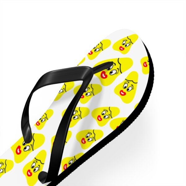 Yellow Been Flip Flops - Image 3