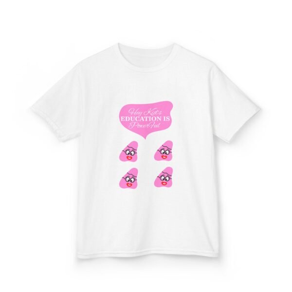 Pink Been (4) Kids Heavy Cotton™ Tee - Image 3