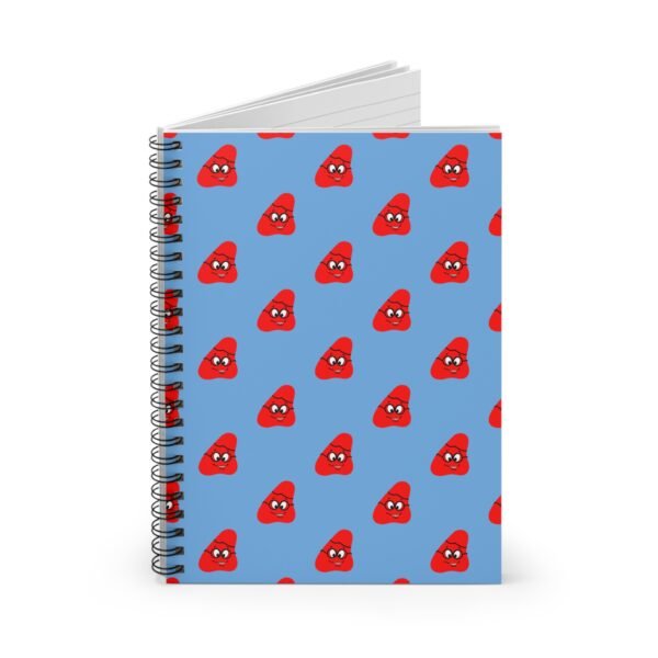 Red Been Spiral Notebook - Ruled Line - Image 2