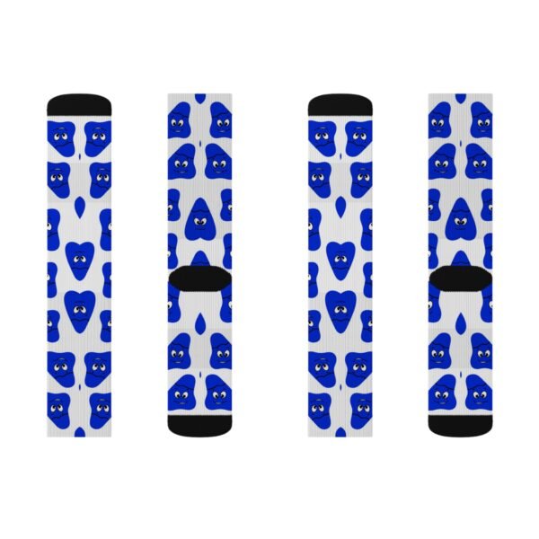 Blue Been Sublimation Socks - Image 2